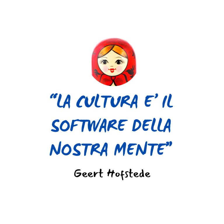 La cultura è il software della nostra mente